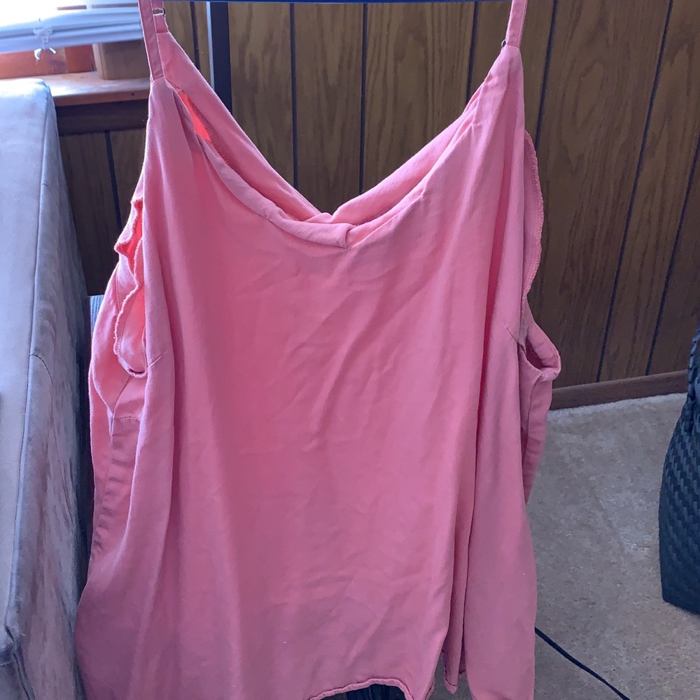 Blush V-Neck Tank